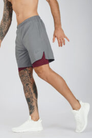 2 in 1 Workout, Running Shorts with Compression Liner - Image 17