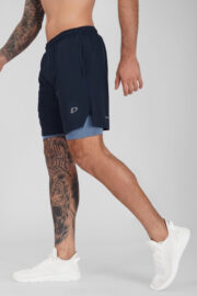 2 in 1 Workout, Running Shorts with Compression Liner - Image 7