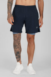 2 in 1 Workout, Running Shorts with Compression Liner - Image 6