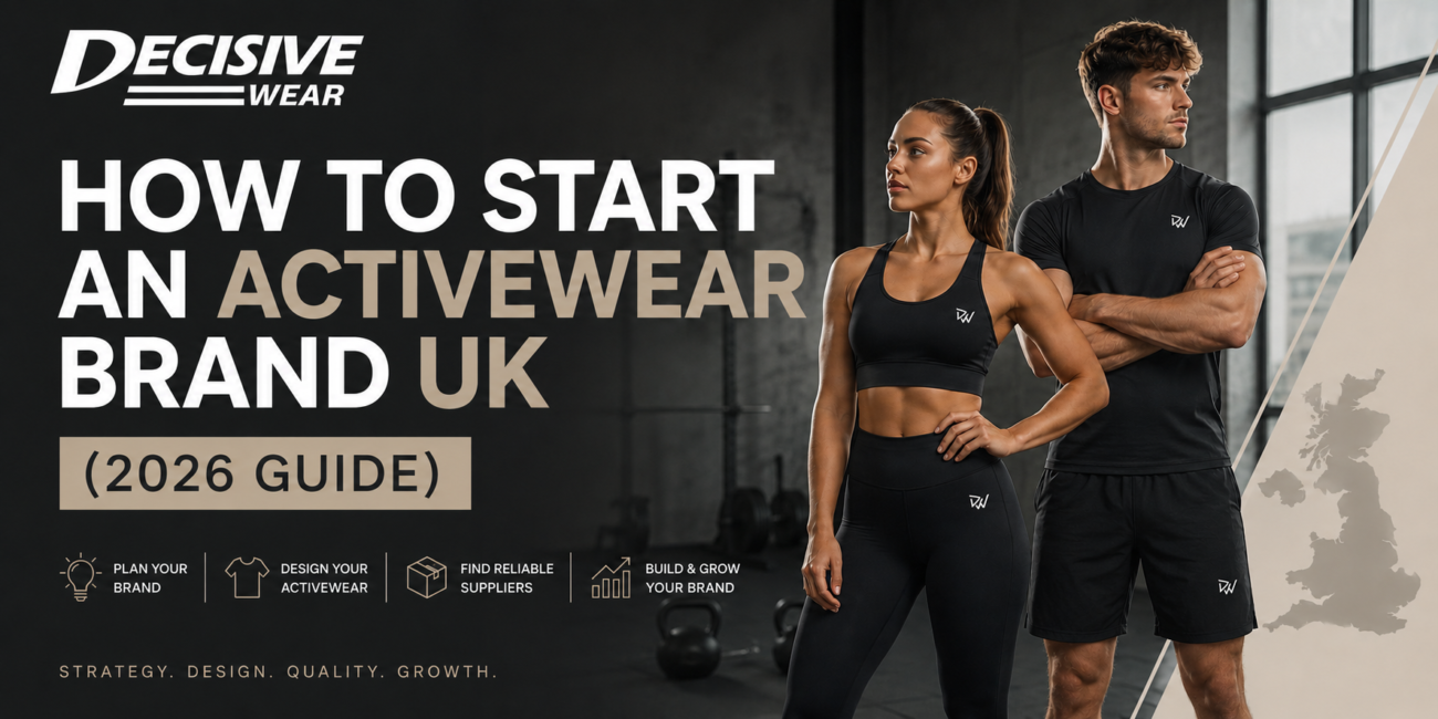 how to start an activewear brand UK