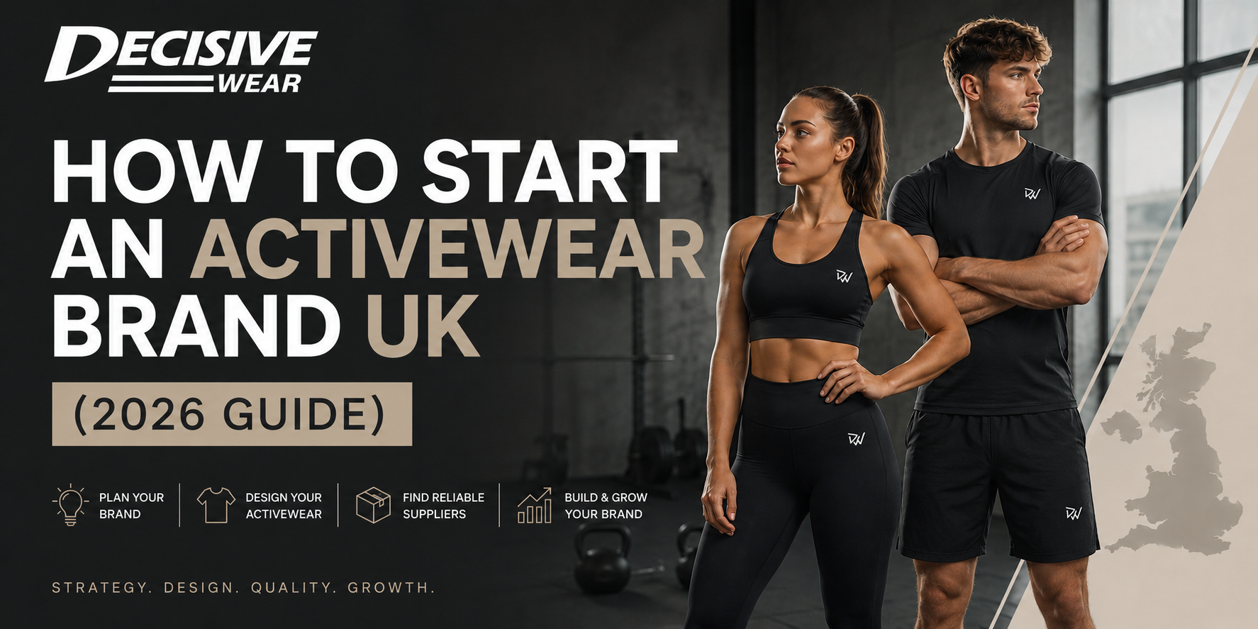 how to start an activewear brand UK