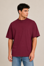 Premium Combed Oversize 220 Fit Extended Neck Tee Adults - CRBT500 - Image 14