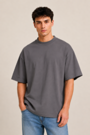 Premium Combed Oversize 220 Fit Extended Neck Tee Adults - CRBT500 - Image 13