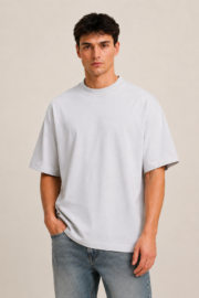 Premium Combed Oversize 220 Fit Extended Neck Tee Adults - CRBT500 - Image 10