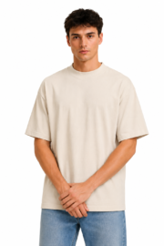 Premium Combed Oversize 220 Fit Extended Neck Tee Adults - CRBT500 - Image 4