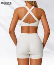 Cross-Back Performance Sports Bra - Image 11